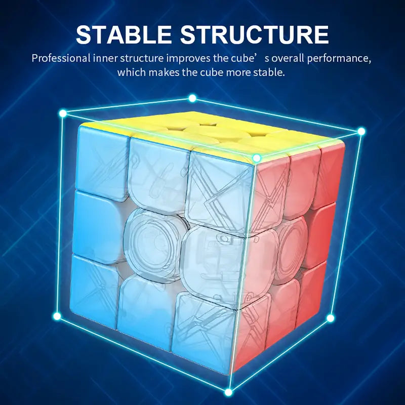 MoYu Cubing Classroom 3x3 – Entry-level Speedcube for Beginners (Stickerless)