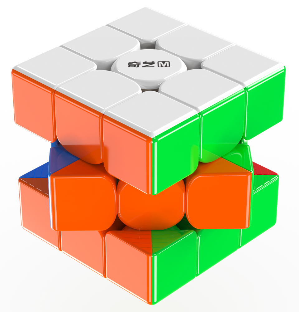UV-beschichteter Stickerless Cube mit Magnetkern – QiYi Warrior