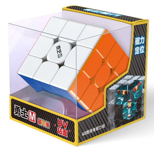 QiYi Warrior 3x3 M UV – Magnetwürfel mit UV-Beschichtung in Displaybox